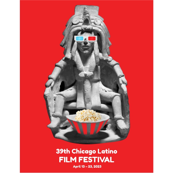 Film banner with cinematic atmosphere and dramatic lighting