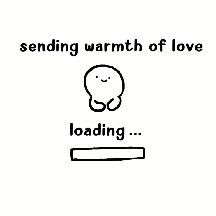 Cute doodle illustration for social media post